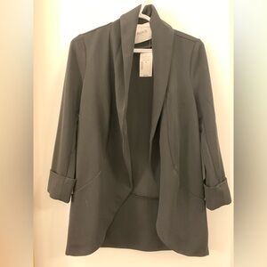 NWT black collared blazer